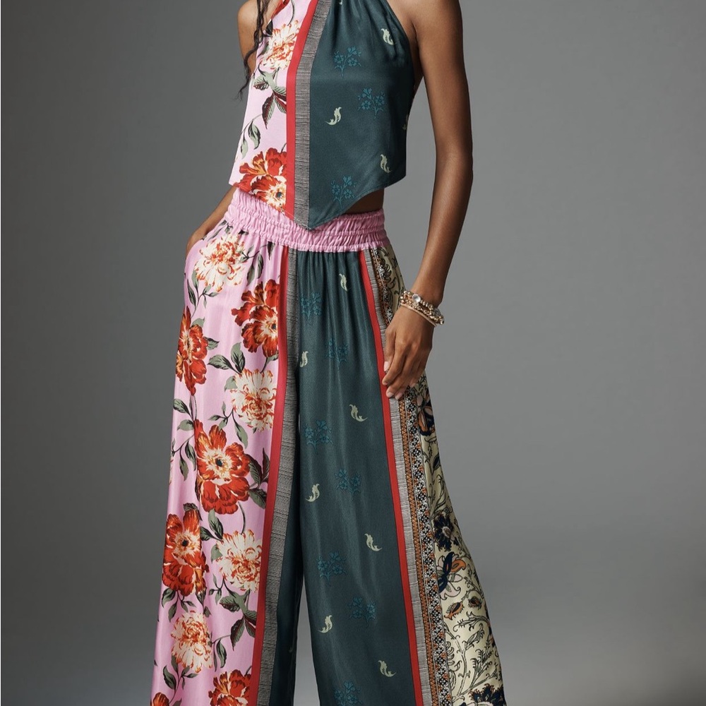 Floral and Patterned Halter Top - Picture 4 of 6